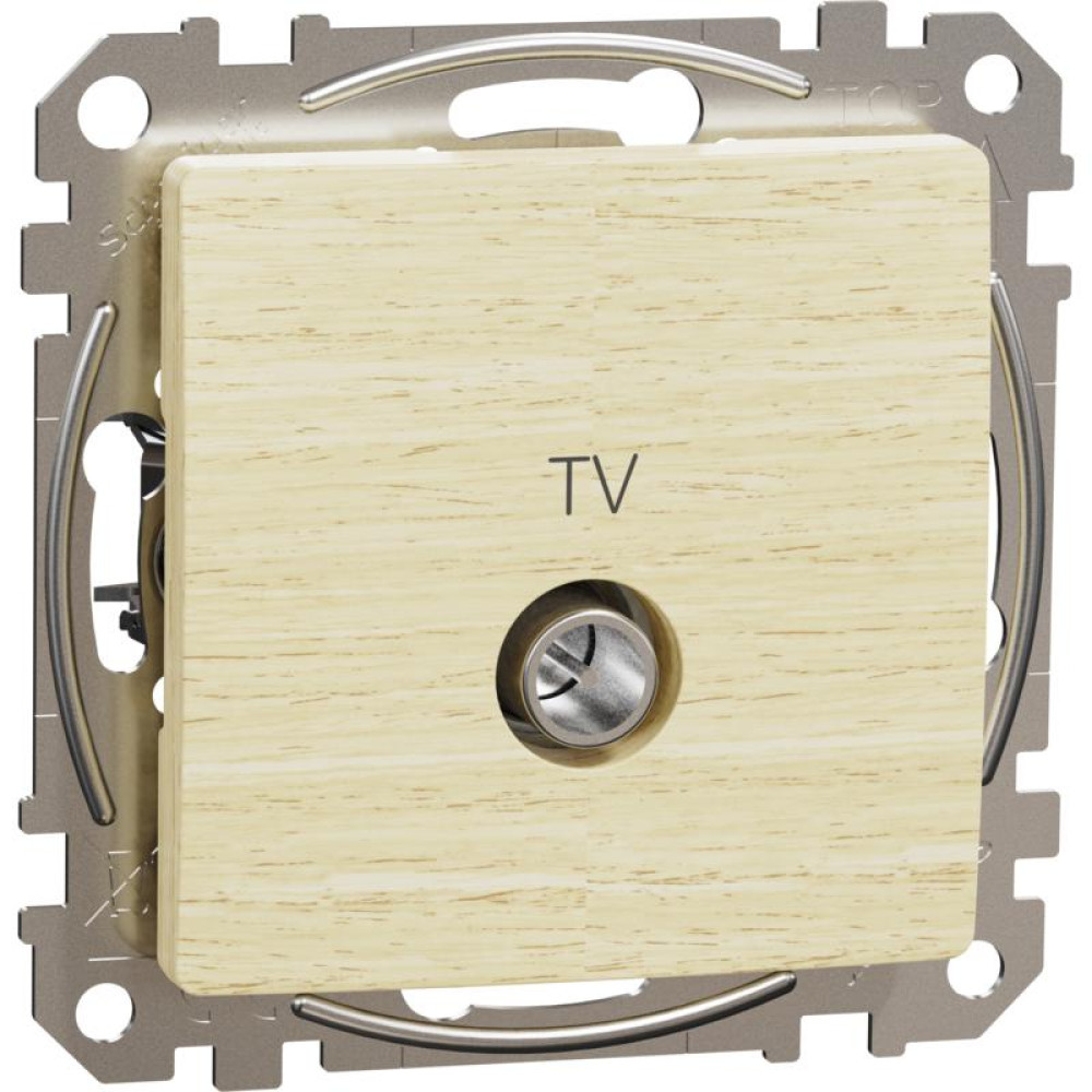 Розетка TV 4дБ Schneider Electric Sedna Design Береза SDD114471